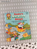 Vintage 1992 Christmas Santa's Surprise Sleigh Creative Child Press Miniature Hardcover