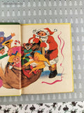 Vintage 1977 A Thousand Candy Santas Rand McNally Junior Elf Miniature Hardcover