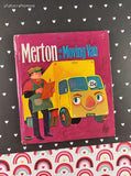 Vintage 1970 Merton and His Moving Van Whitman Tell-a-Tale Miniature Hardcover