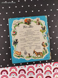Vintage 1961 The House That Jack Built Whitman Tell-a-Tale Miniature Hardcover