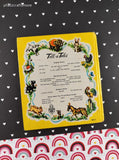 Vintage 1945 Nursery Rhymes Whitman Tell-a-Tale Miniature Hardcover