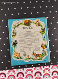 Vintage 1958 Roundabout Train Whitman Tell-a-Tale Miniature Hardcover