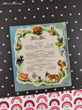 Vintage 1966 Under the Saskatoon Tree Whitman Tell-a-Tale Miniature Hardcover
