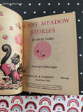Vintage 1963 Sunny Meadow Stories Rand McNally Junior Elf Miniature Hardcover