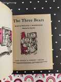 Vintage 1942 The Three Bears Rand McNally Junior Elf Miniature Hardcover