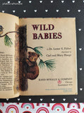 Vintage 1971 Wild Babies Rand McNally Start-Right Elf Miniature Hardcover
