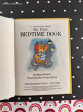 Vintage 1987 My First Bedtime Book Checkerboard Press Junior Elf Miniature Hardcover