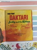 Vintage 1969 Ivan Tors' Daktari: Judy and the Kitten Whitman Tell-a-Tale Miniature Hardcover