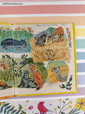 Vintage 1973 Wild Animal Babies Whitman Tell-a-Tale Miniature Hardcover