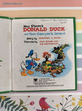 Vintage 1960 Donald Duck on Tom Sawyer's Island Whitman Tell-a-Tale Miniature Hardcover