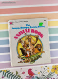 Vintage 1973 The Jumpy, Humpy, Fuzzy, Buzzy Animal Book Whitman Tell-a-Tale Miniature Hardcover