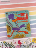 Vintage 1971 The Road Runner: Tumbleweed Trouble Golden Tell-a-Tale Miniature Hardcover