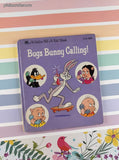 Vintage 1988 Bugs Bunny Calling! Golden Tell-a-Tale Miniature Hardcover