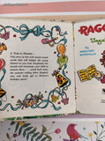 Vintage 1971 Raggedy Ann and the Tagalong Present Whitman Tell-a-Tale Miniature Hardcover