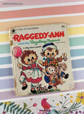 Vintage 1971 Raggedy Ann and the Tagalong Present Whitman Tell-a-Tale Miniature Hardcover