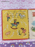 Vintage 1958 Mother Goose Nursery Rhymes Whitman Tell-a-Tale Miniature Hardcover