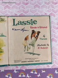 Vintage 1960 Lassie Finds a Friend Whitman Tell-a-Tale Miniature Hardcover