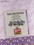 Vintage 1988 All About Tigers Wendy's World Wildlife WWF Miniature Hardcover