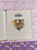 Vintage 1988 All About Tigers Wendy's World Wildlife WWF Miniature Hardcover