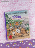 Vintage 1988 All About Tigers Wendy's World Wildlife WWF Miniature Hardcover