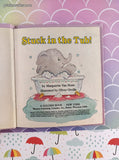 Vintage 1987 Stuck in the Tub! Golden Tell-a-Tale Miniature Hardcover