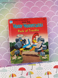 Vintage 1951 Woody Woodpecker's Peck of Trouble Whitman Tell-a-Tale Miniature Hardcover