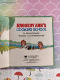 Vintage 1974 Raggedy Ann's Cooking School Whitman Tell-a-Tale Miniature Hardcover