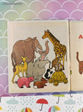 Vintage 1979 Let's Count All the Animals! Whitman Tell-a-Tale Miniature Hardcover