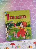 Vintage 1974 1 is Red Whitman Tell-a-Tale Miniature Hardcover