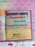 Vintage 1973 Raggedy Andy's Treasure Hunt Whitman Tell-a-Tale Miniature Hardcover