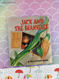 Vintage 1976 Jack and the Beanstalk Tell-a-Story Miniature Hardcover
