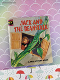 Vintage 1976 Jack and the Beanstalk Tell-a-Story Miniature Hardcover