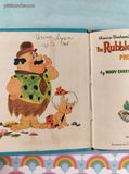 Vintage 1965 The Rubbles and Bamm-Bamm Problem Present Whitman Tell-a-Tale Miniature Hardcover