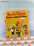 Vintage 1964 Ricochet Rabbit Showdown at Gopher Gulch Bakery Whitman Tell-a-Tale Miniature Hardcover