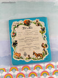 Vintage 1956 ABC Whitman Tell-a-Tale Miniature Hardcover