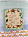 Vintage 1966 How Big Is a Baby? Whitman Tell-a-Tale Miniature Hardcover