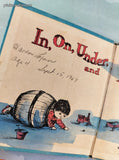 Vintage 1965 In, On, Under, and Through Whitman Tell-a-Tale Miniature Hardcover
