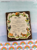 Vintage 1963 ABC A Tale of a Sale Whitman Tell-a-Tale Miniature Hardcover