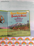 Vintage 1954 Roy Rogers' Surprise for Donnie Whitman Tell-a-Tale Miniature Hardcover