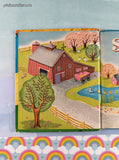 Vintage 1955 Surprise in the Barn Whitman Tell-a-Tale Miniature Hardcover