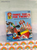 Vintage 1992 Three Toots for Freddie Creative Child Press Miniature Hardcover, Like New