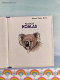 Vintage 1988 All About Koalas Wendy's World Wildlife WWF Miniature Hardcover