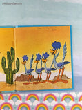 Vintage 1971 The Road Runner: Tumbleweed Trouble Whitman Tell-a-Tale Miniature Hardcover
