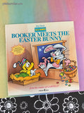 Vintage 1990 U.S. Acres Booker Meets the Easter Bunny Jim Davis Softcover, Like New