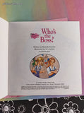 Vintage 1996/1997 Dear Barbie Best Friends / Who's the Boss? Golden Book Softcovers Set/2