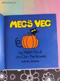 Vintage 1982 Meg's Veg by Helen Nicoll & Jan Pienkowski Picture Puffin Softcover