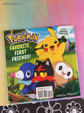 2018 1st Printing Pokemon: Favorite First Friends! Softcover w/Poster