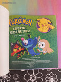 2018 1st Printing Pokemon: Favorite First Friends! Softcover w/Poster