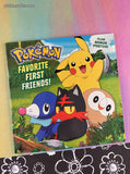 2018 1st Printing Pokemon: Favorite First Friends! Softcover w/Poster