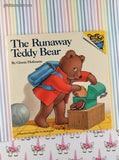 Vintage 1986 The Runaway Teddy Bear Please Read to Me Softcover, Like New